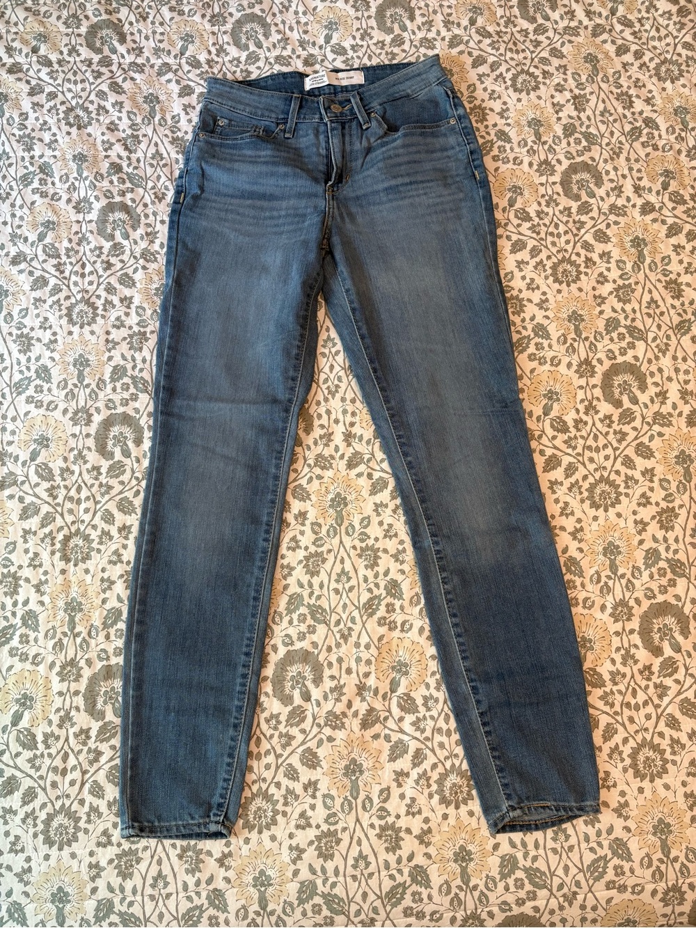 Signature by Levi Strauss Women's Medium Blue Skinny Jeans